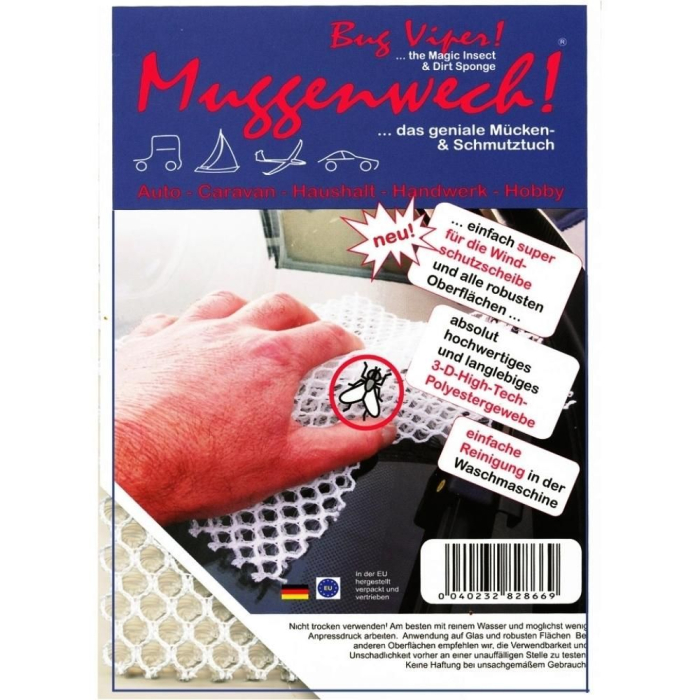 Muggenwech Cleaning Cloth Cleaning Equipment 040232828669 BuckerBook €7.95 