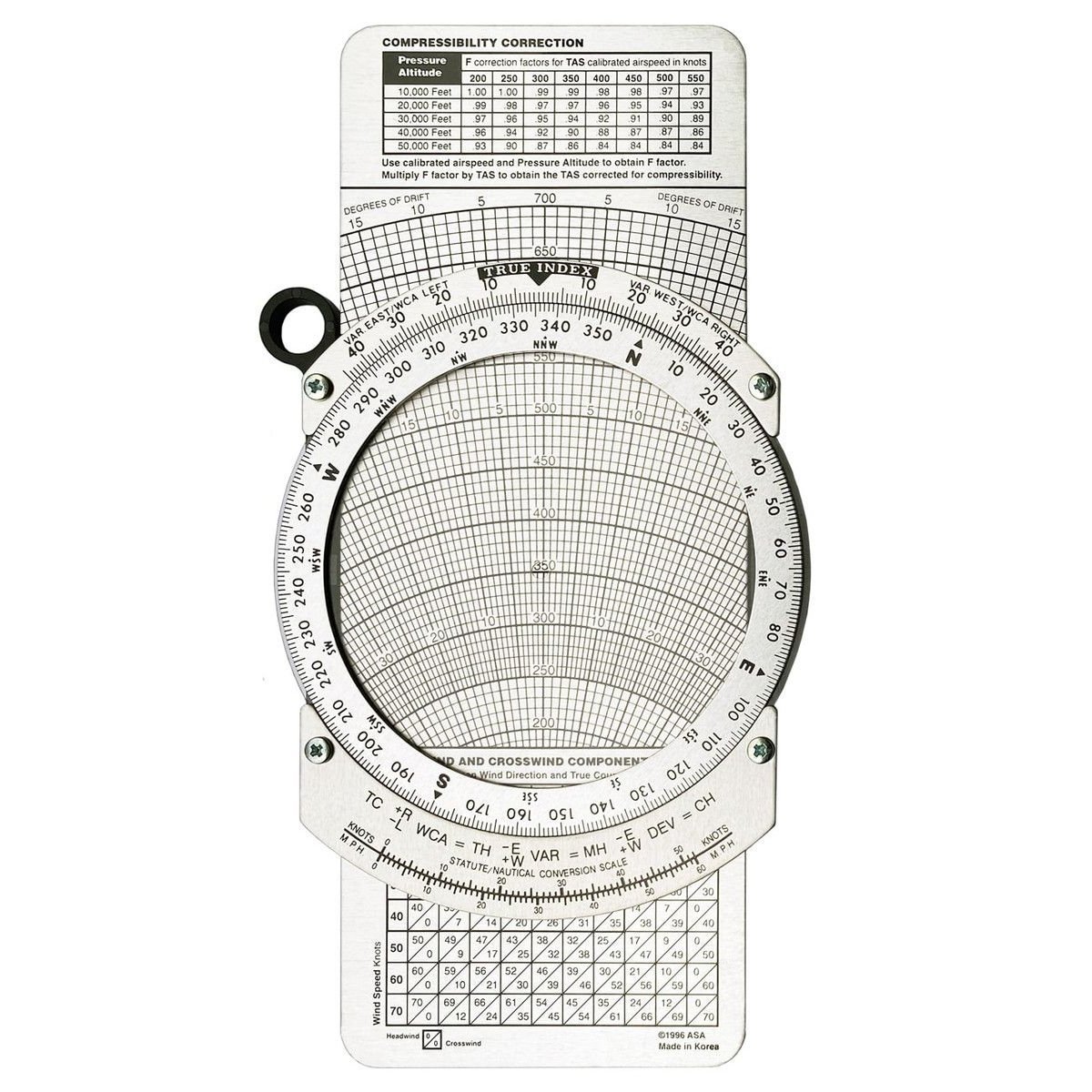 Computadora de Vuelo Micro E6-B E6B-1 ASA Calculadores