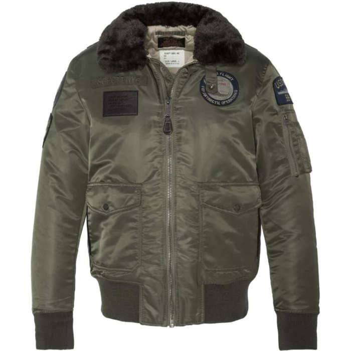 Schott Pilot Jacket OHARAVINTRS Mens Pilot Jackets  BuckerBook €220.00 Schott