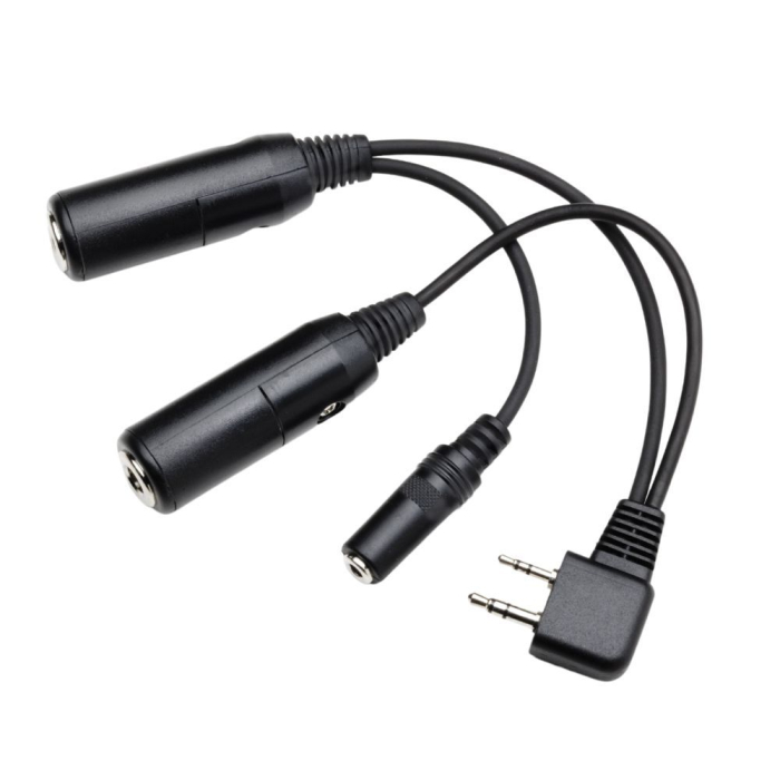 Adaptador de Auriculares a Radios ICOM A3, A6, A14, A22, A24 Adaptadores para Cascos de Vuelo  BuckerBook 59,00 € Pilot-Usa