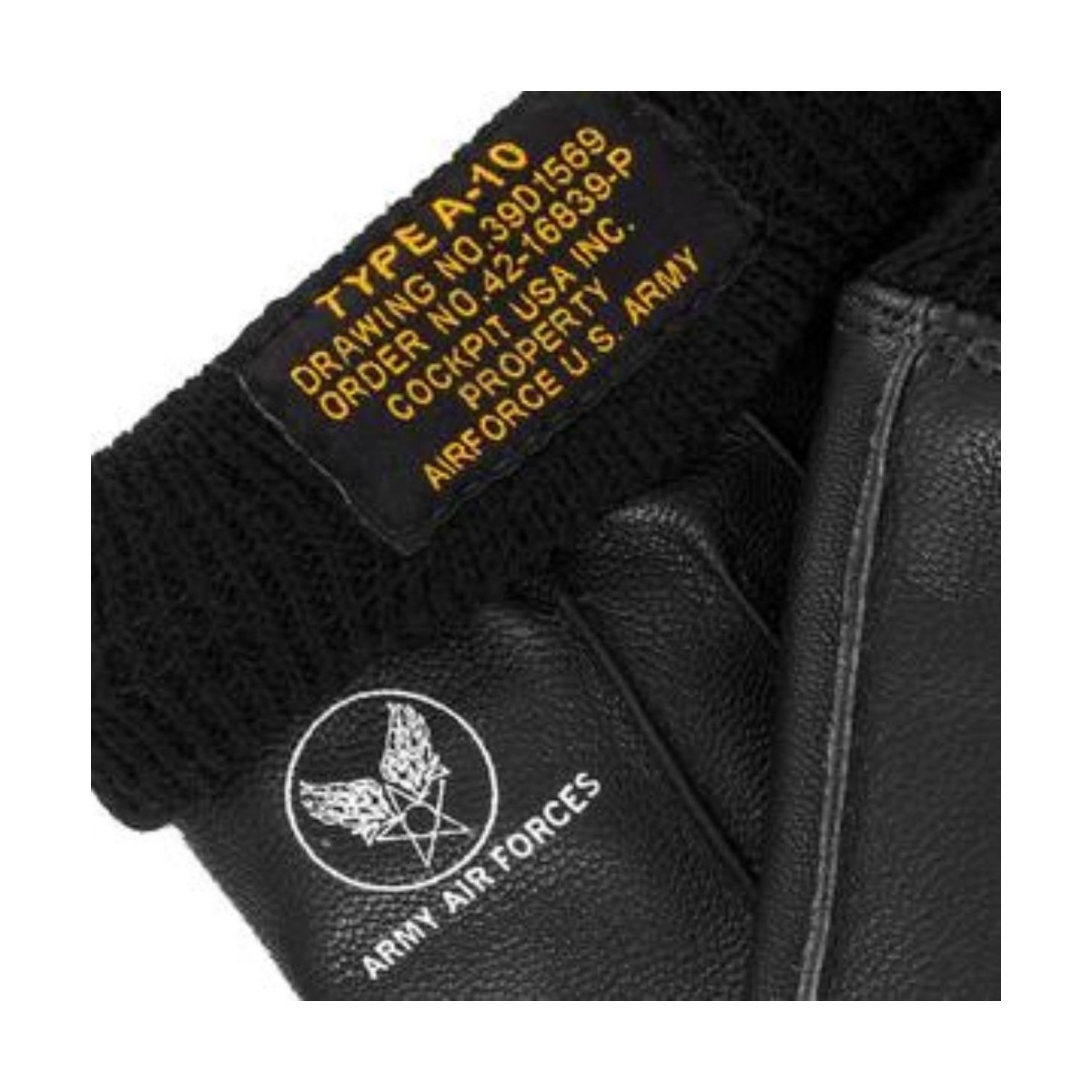 Guantes de cuero Cockpit A-10 Z99M001 Z99M001 Cockpit USA Guantes de Vuelo