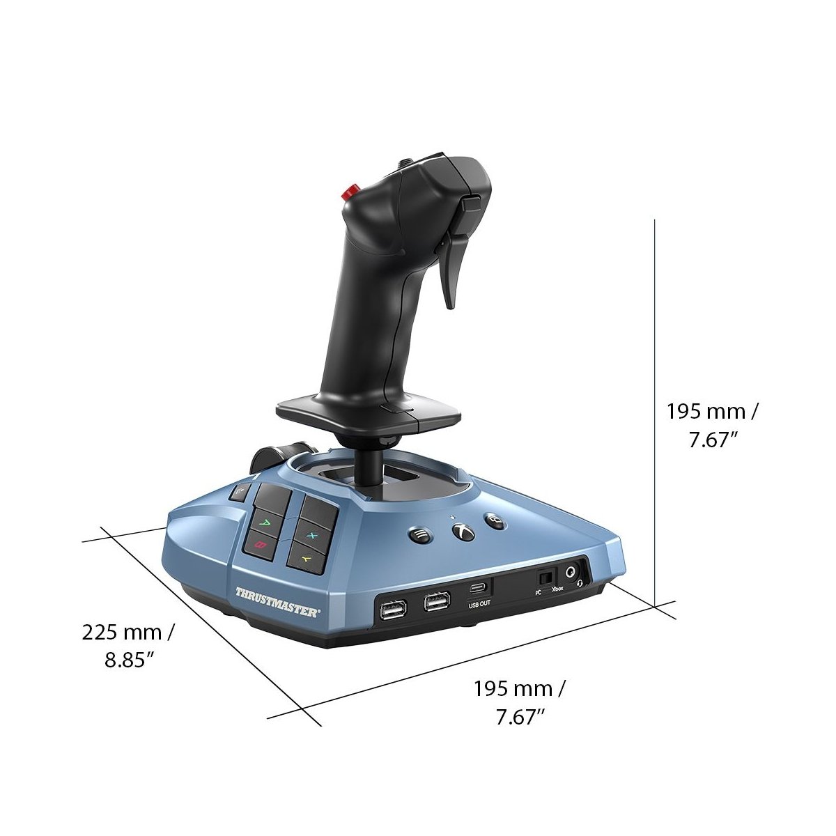 Joystick Thrustmaster TCA Sidestick X Airbus Edition 4460219 Thrustmaster Joysticks Simulador