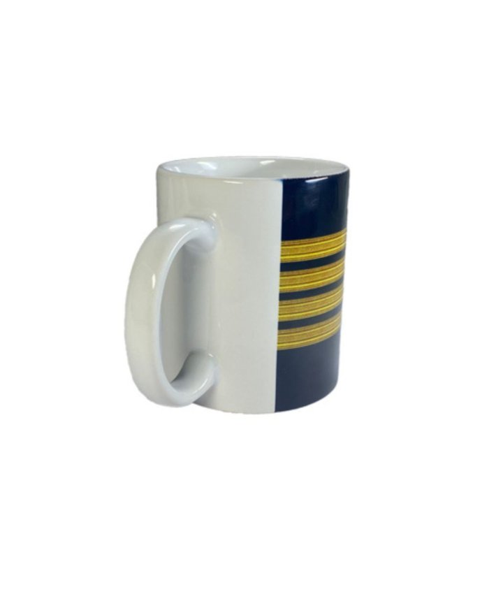 Taza Piloto Comandante 4 Barras TAZA.CAP Rogers Data Tazas Aviación