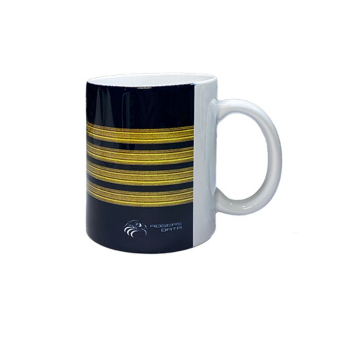 Taza Piloto Comandante 4 Barras Tazas Aviación  BuckerBook 12,50 € Rogers Data