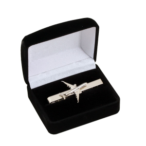 Airbus 350 Nikel Tie Clip