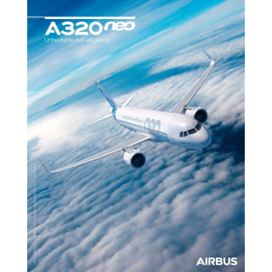 Poster A320neo sky view