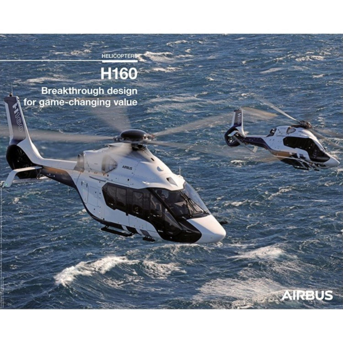 Poster Airbus H160 Helicopter Posters  BuckerBook €7.00 Airbus