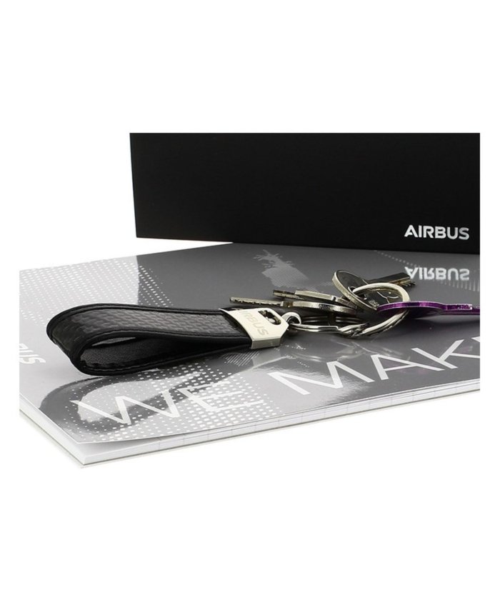 Llavero Airbus Fibra de Carbono LLAV.AIRBUS.CARBONO Airbus Llaveros Genéricos Aviación