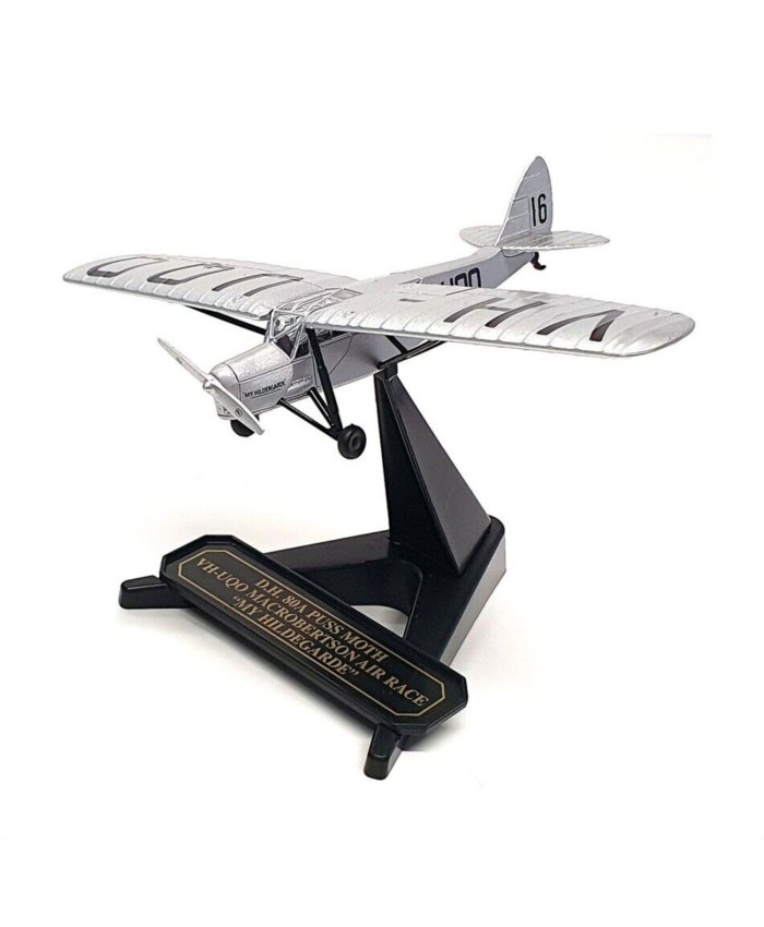 Maqueta DH80A Puss Moth VH-UQO My Hildegarde Air Race 1/72 72PM007  Maquetas Aviación General