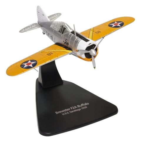 Brewster Buffalo F2A US Navy, USS Saratoga 1939 1/72 Model