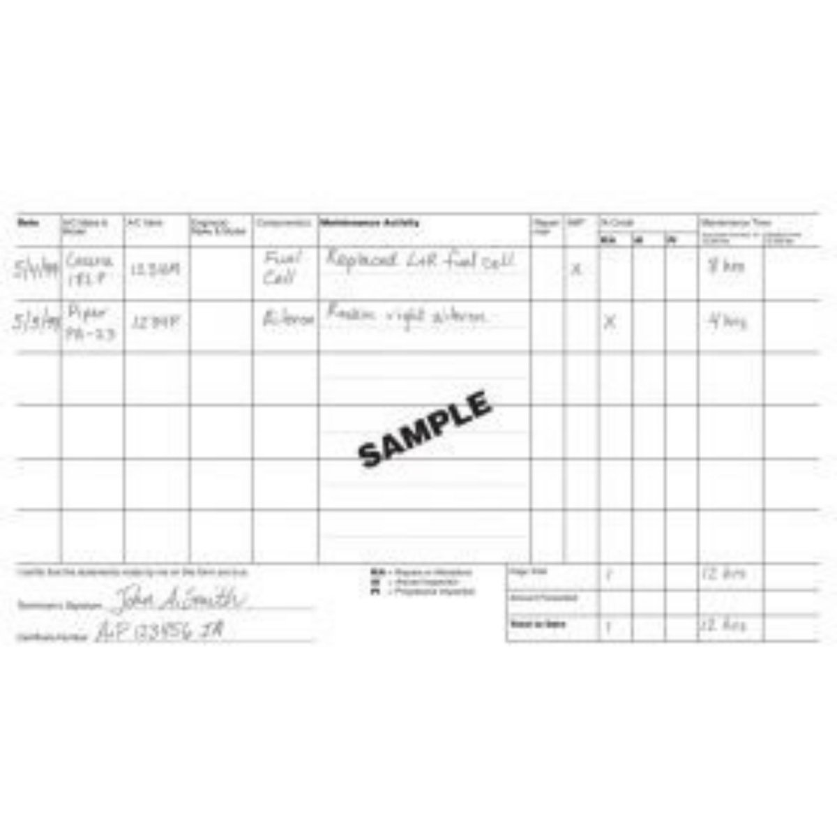 TMA Logbook ASA-SP-AMT ASA Logbooks / Diario de Vuelo