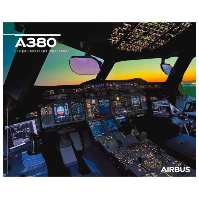 Airbus A380 Cockpit Poster Flight Deck Posters  BuckerBook €7.00 Airbus