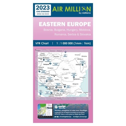 Air Million VFR Eastern Europe 2023 Chart