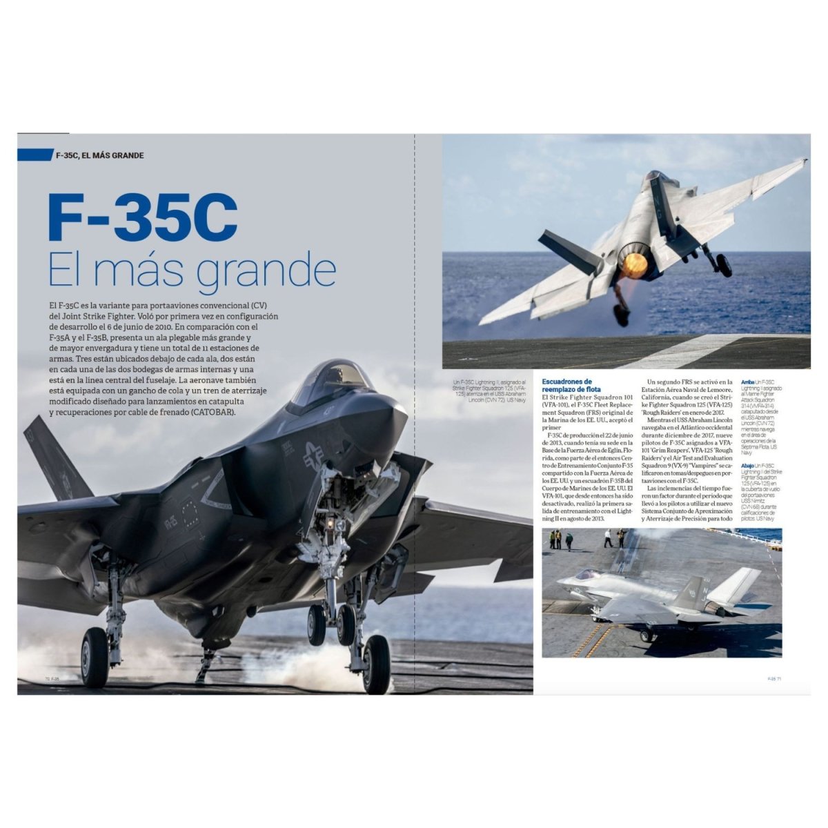 Lockheed-Martin F-35 Lightning II Avion Revue 8413042855385 AvionRevue Monográficos