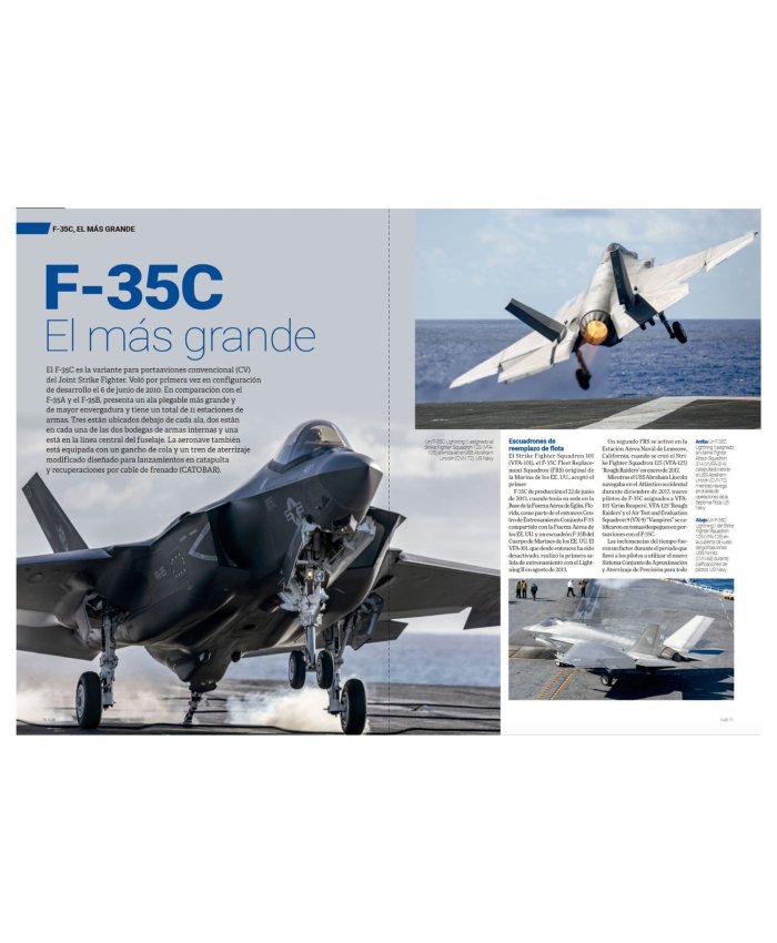 Lockheed-Martin F-35 Lightning II Avion Revue 8413042855385 AvionRevue Monográficos