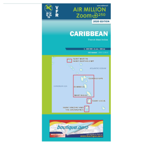 Air Million VFR Caribbean 2020 Chart