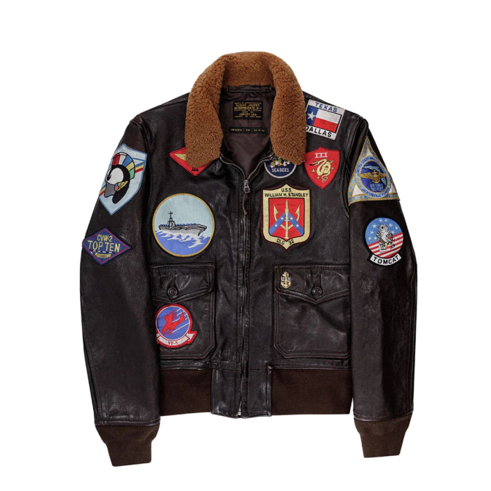 "Movie Hero" Top Gun II Navy G-1 Cockpit Jacket Mens Pilot Jackets  BuckerBook €995.00 Cockpit USA