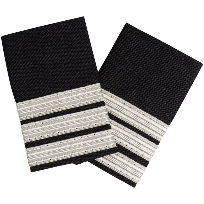 Pilot Epaulettes 3 Silver Bars Pilot Epaulettes  BuckerBook €9.90 BuckerBook Premium