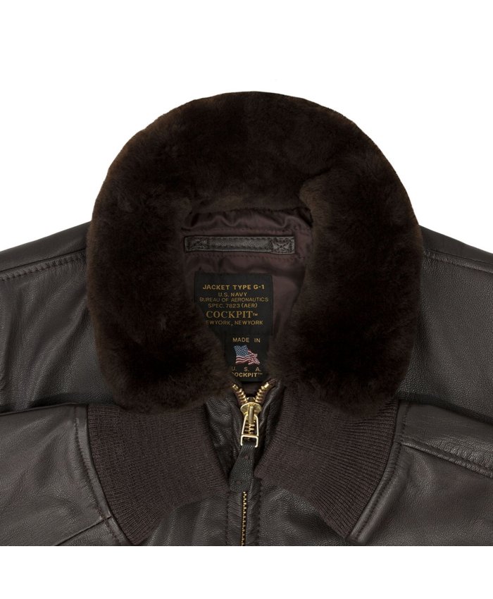 U.S. Navy Issue Mil Spec G-1 Cockpit Jacket Z2108 Cockpit USA Mens Pilot Jackets