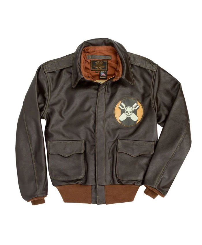 Chaqueta de vuelo Ases y Ochos Z21V029 Cockpit USA Cazadora de Piloto Hombre