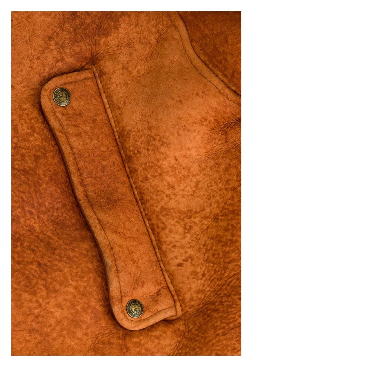 Parka de piel de oveja N3B Z21C015 Cockpit USA Cazadora de Piloto Hombre