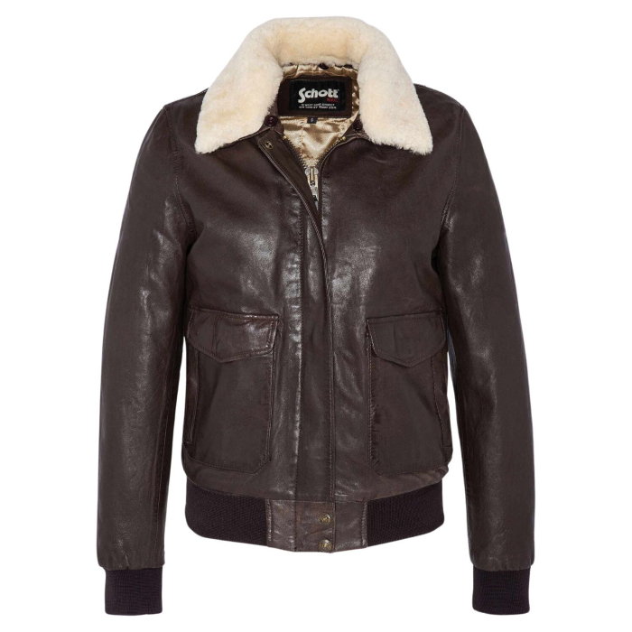 Schott LCWH1903 Pilot Jacket Womens Pilot Jackets  BuckerBook €455.00 Schott