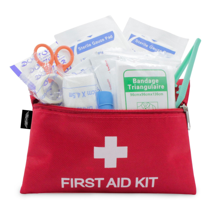 Flight Bag First-Aid Kit Survival Kits 850017481237 BuckerBook €9.95 ASA