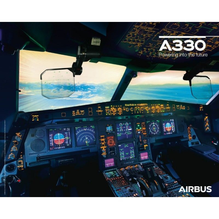 Airbus A330neo Cockpit Poster Flight Deck Posters  BuckerBook €7.00 Airbus