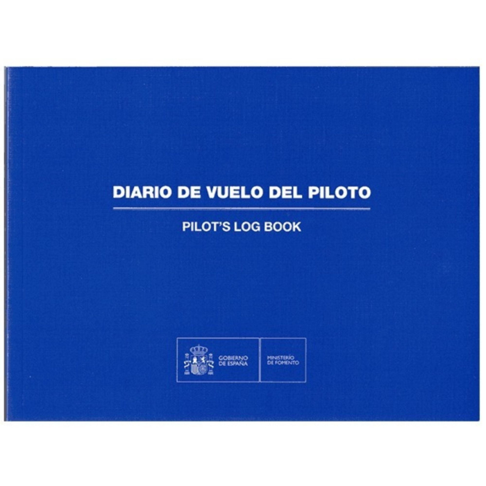 Pilot Logbook Ministerio de Fomento Logbooks  BuckerBook €10.00 Mº Fomento