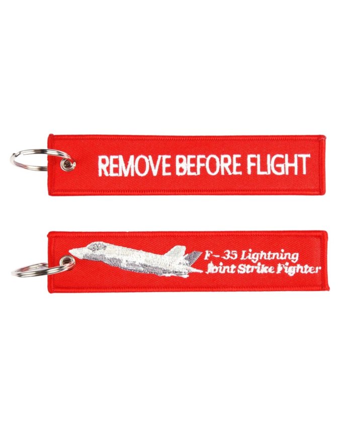 Llavero F-35 JSF RBF LLAV.F-35.RBF Fostex Llaveros Remove Before Flight