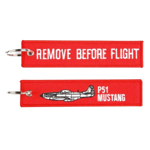 Mustang P-51 RBF Keyring