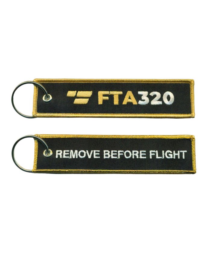 Llavero FTA320 RBF LLAV.FTA320 BuckerBook Premium Llaveros Remove Before Flight
