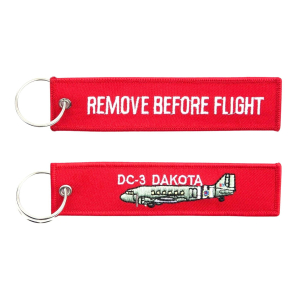 DC-3 Dakota Keyring