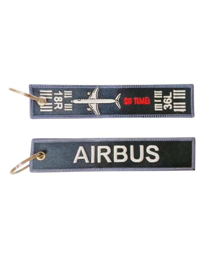 Llavero Airbus Pista On Time LLAV.AIRBUS.POT  Llaveros Genéricos Aviación