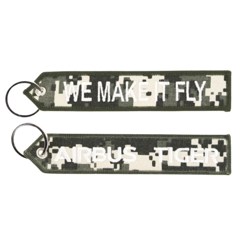 Airbus Tiger We Make It Fly Military Keyring