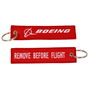 Llavero Boeing RBF Rojo