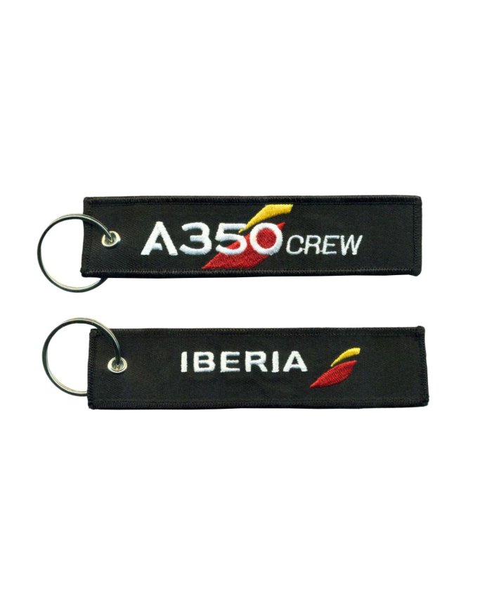Llavero Iberia A350 Crew LLAV.IBERIA.A350CREW.RBF BuckerBook Premium Llaveros de Compañías