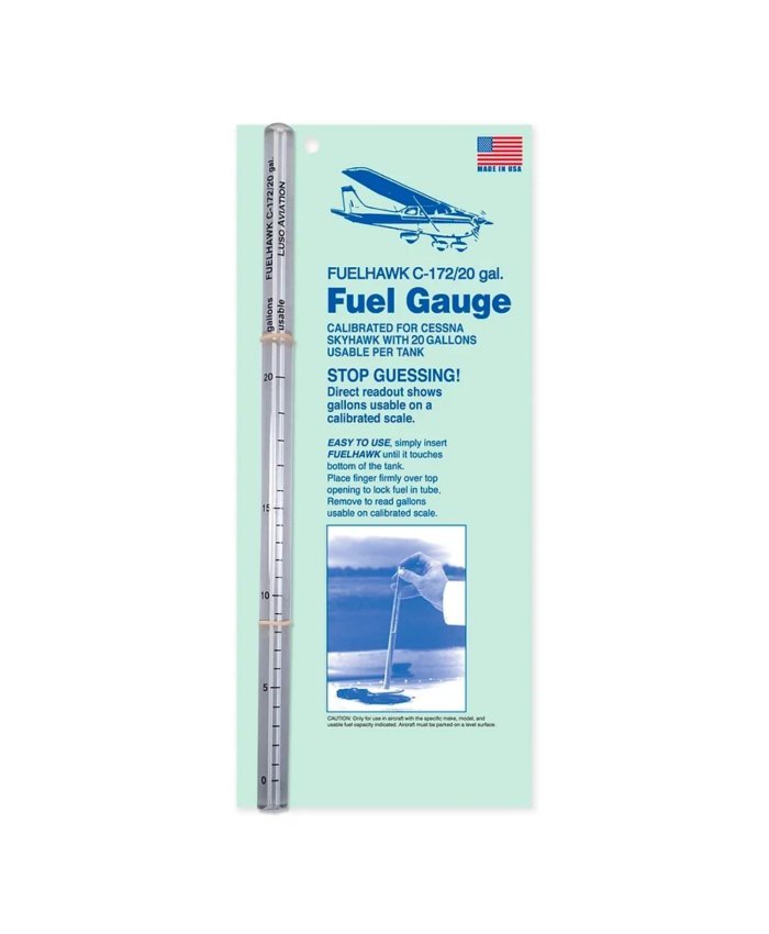 Medidor de Combustible 20 Galones Cessna C172 C172-20GAL  Fuel Gauge / Medidores de Combustible