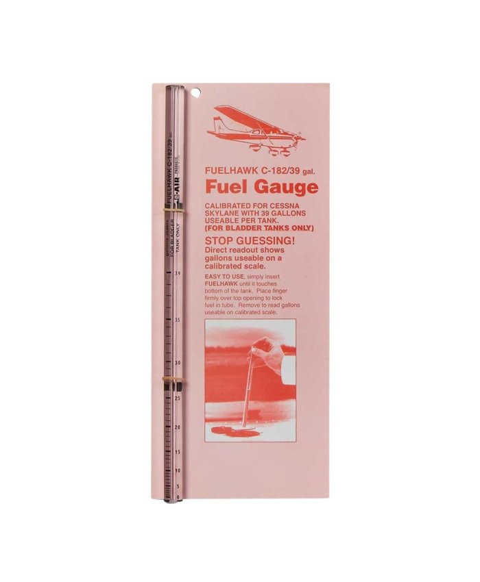 Medidor de Combustible 39 Galones Cessna C182 C182-39GAL  Fuel Gauge / Medidores de Combustible
