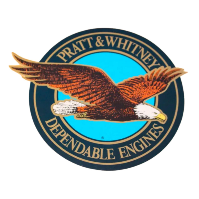 Pratt & Whitney Sticker Aviation Stickers  BuckerBook €3.00 