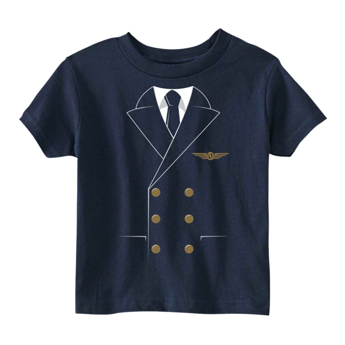 Pilot Uniform T-Shirt Aviation T-Shirts  BuckerBook €19.00 