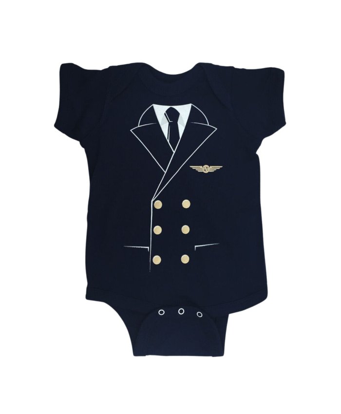 Body para Bebé Uniforme de Piloto BODY.PILOT  Accesorios Aviación Niños