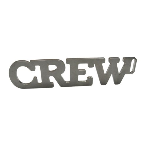 Etiqueta Crew de Acero Inoxidable | BuckerBook 2