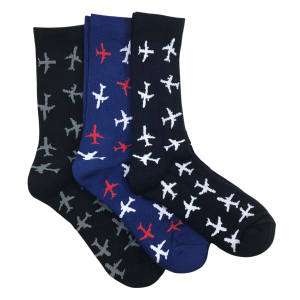 Premium Crew Twin Jet 3 Pack Socks