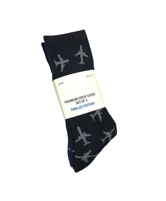 Calcetines Premium Crew 3 Pack Twin Jet CALC.3P.TWIN  Calcetines Aviación