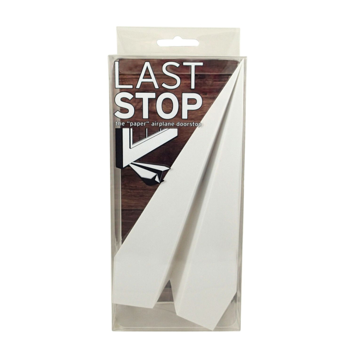 Last Stop The "Paper" Airplane Door Stop Kids Aviation Accessories 728987029165 BuckerBook €14.90 