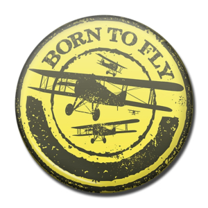 Born To Fly Fridge Magnet