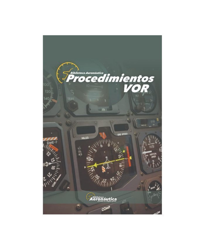 Procedimientos VOR 9798375317441 Biblioteca Aeronáutica Procedimientos Operacionales