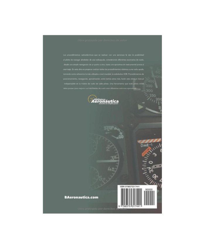 Procedimientos VOR 9798375317441 Biblioteca Aeronáutica Procedimientos Operacionales