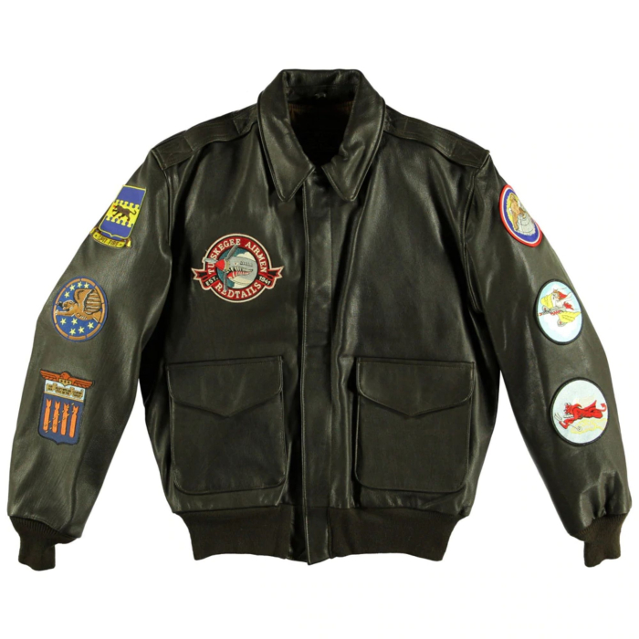 Tuskegee Airmen A-2 Cockpit Jacket Mens Pilot Jackets  BuckerBook €780.00 Cockpit USA